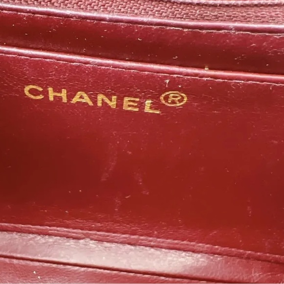 CHANEL DIANA 25 Single Flap Quilted Logo Lambskin Chain Bag - Picture 12 of 13